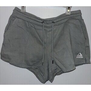 Reebok Warmup Run Athletic Shorts Vintage Women's Size Large Green.